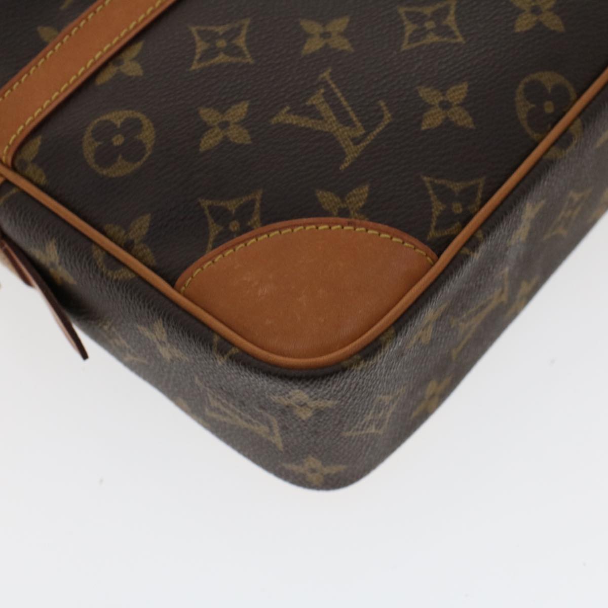 LOUIS VUITTON Monogram Compiegne 28 Clutch Bag M51845 LV Auth am4406