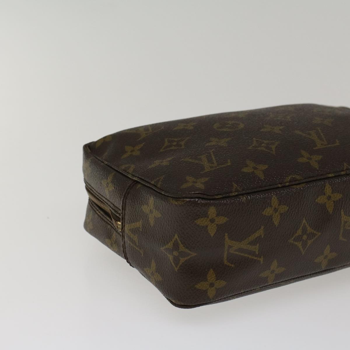 LOUIS VUITTON Monogram Trousse Toilette 23 Clutch Bag M47524 LV Auth am4420