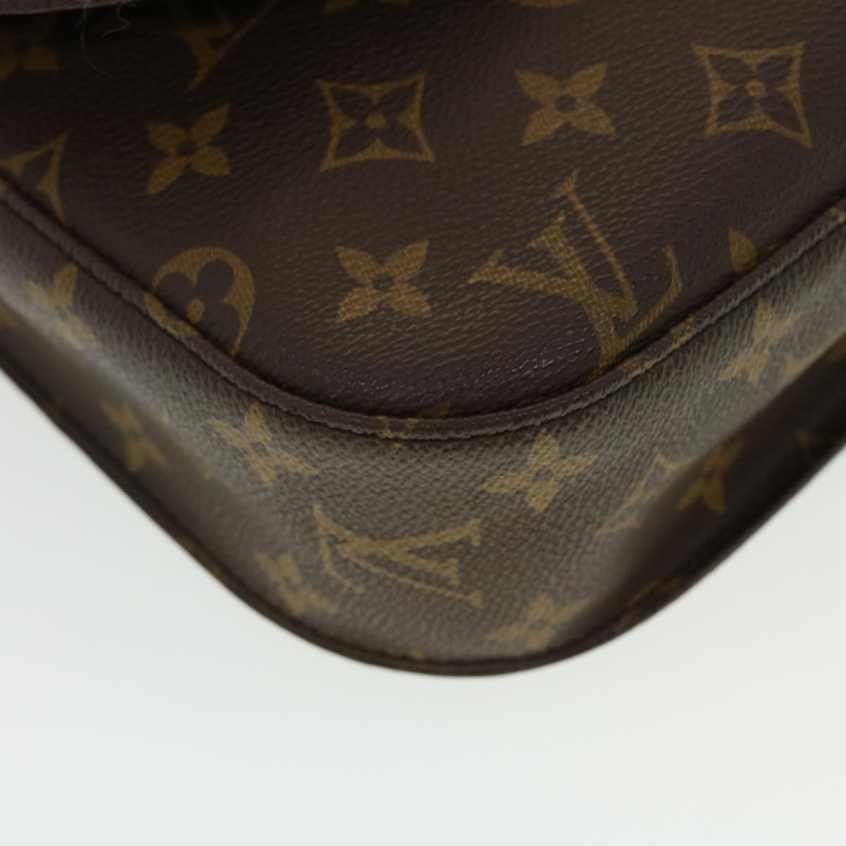 LOUIS VUITTON Monogram Saint Cloud GM Shoulder Bag M51242 LV Auth am4476