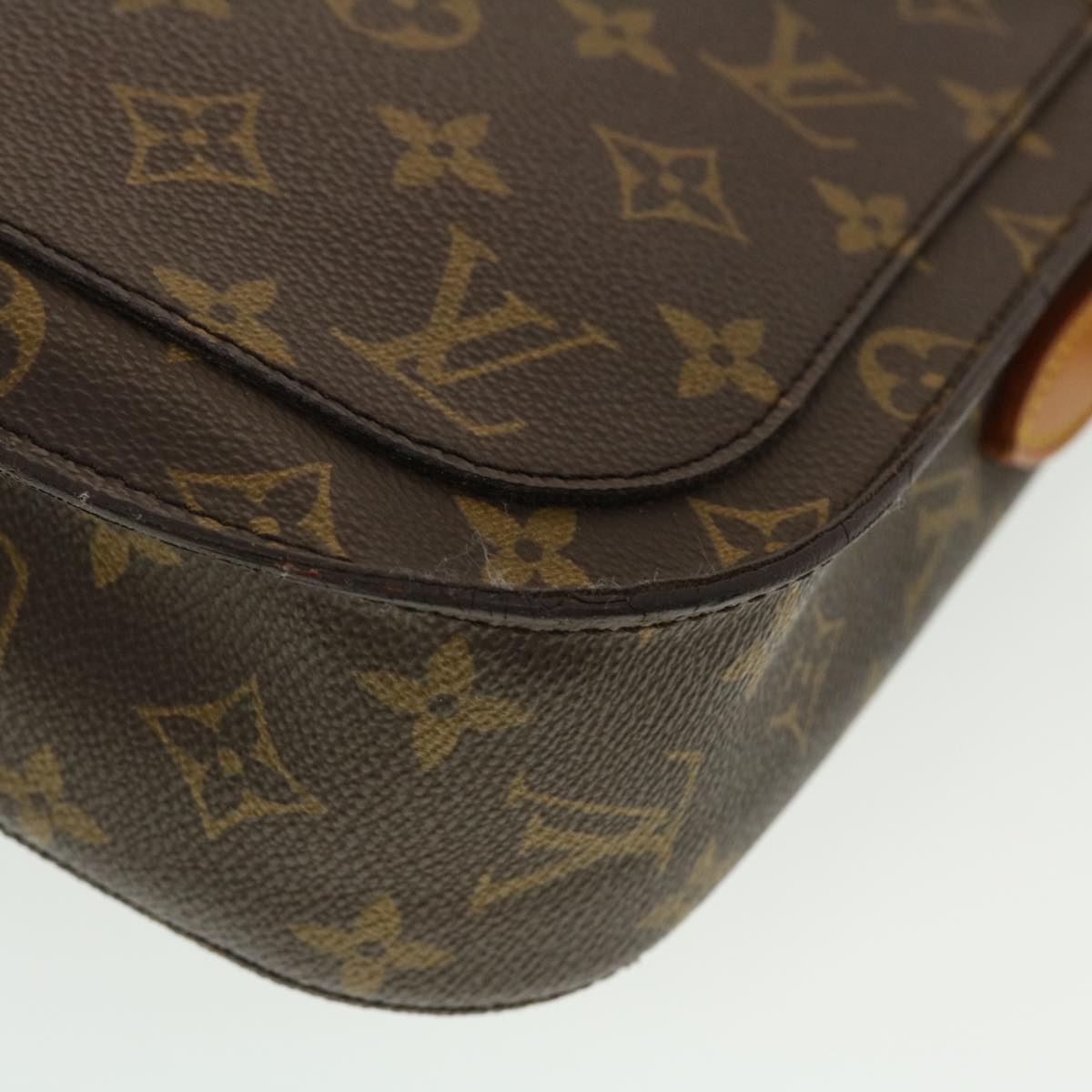 LOUIS VUITTON Monogram Saint Cloud GM Shoulder Bag M51242 LV Auth am4476