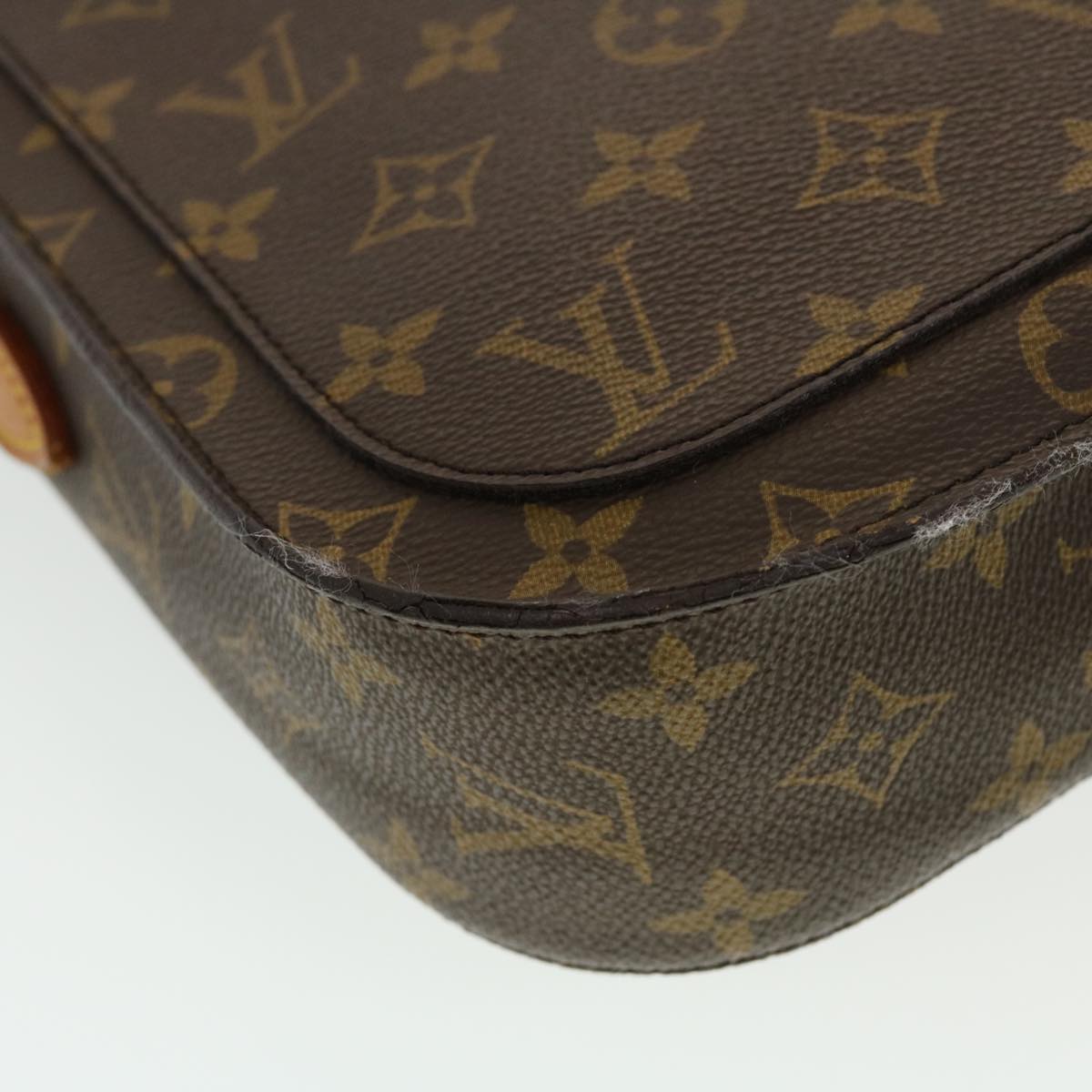 LOUIS VUITTON Monogram Saint Cloud GM Shoulder Bag M51242 LV Auth am4476