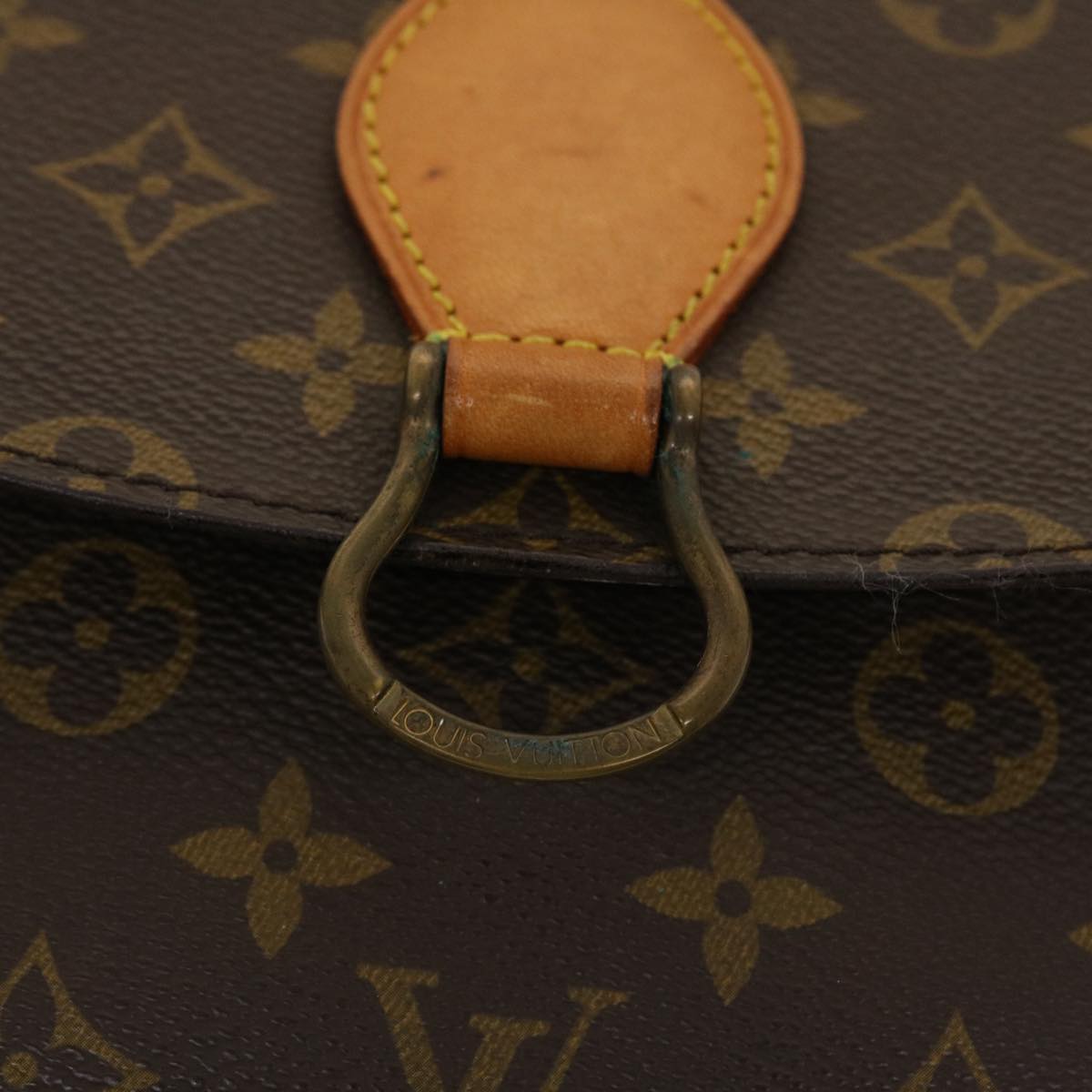 LOUIS VUITTON Monogram Saint Cloud GM Shoulder Bag M51242 LV Auth am4476