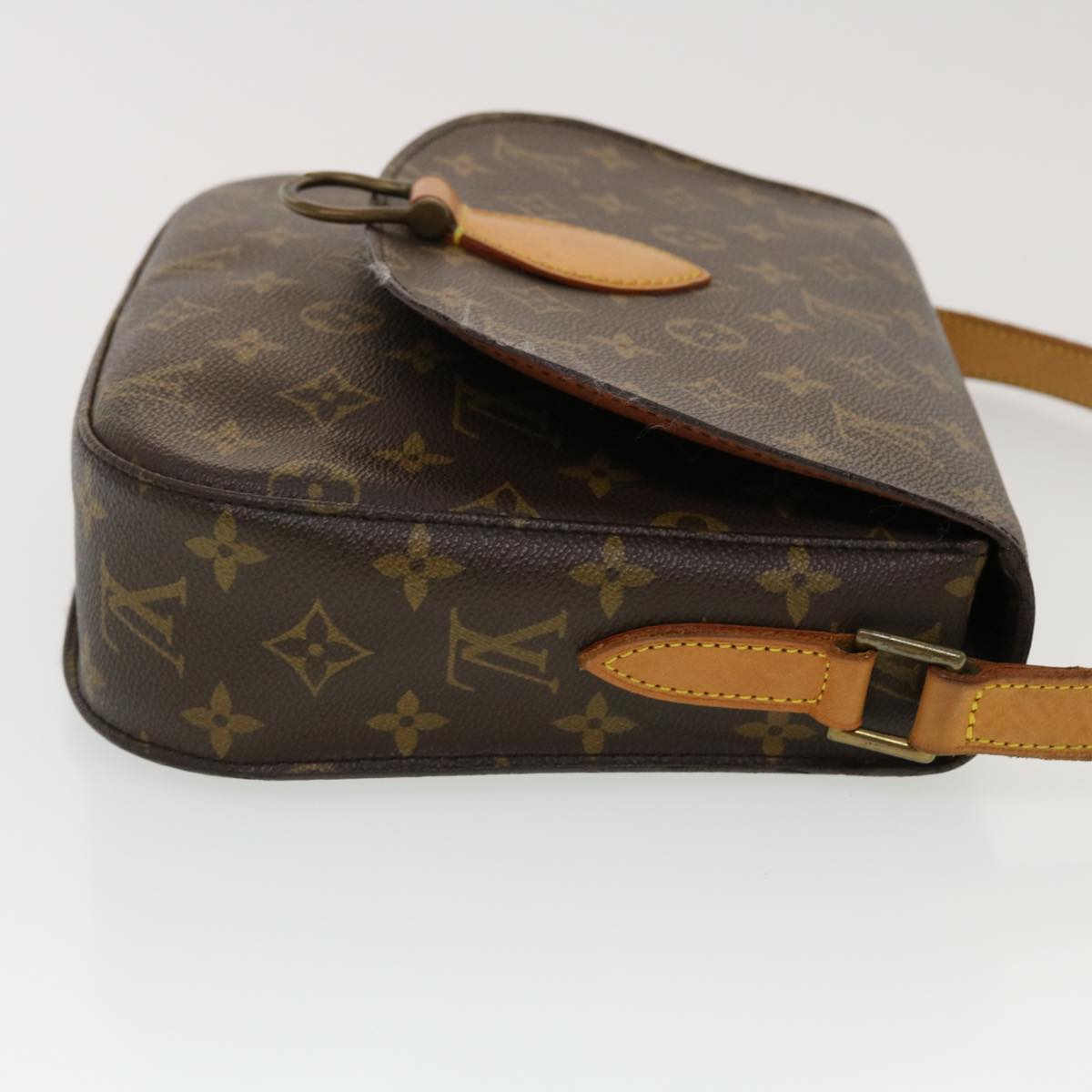 LOUIS VUITTON Monogram Saint Cloud GM Shoulder Bag M51242 LV Auth am4476