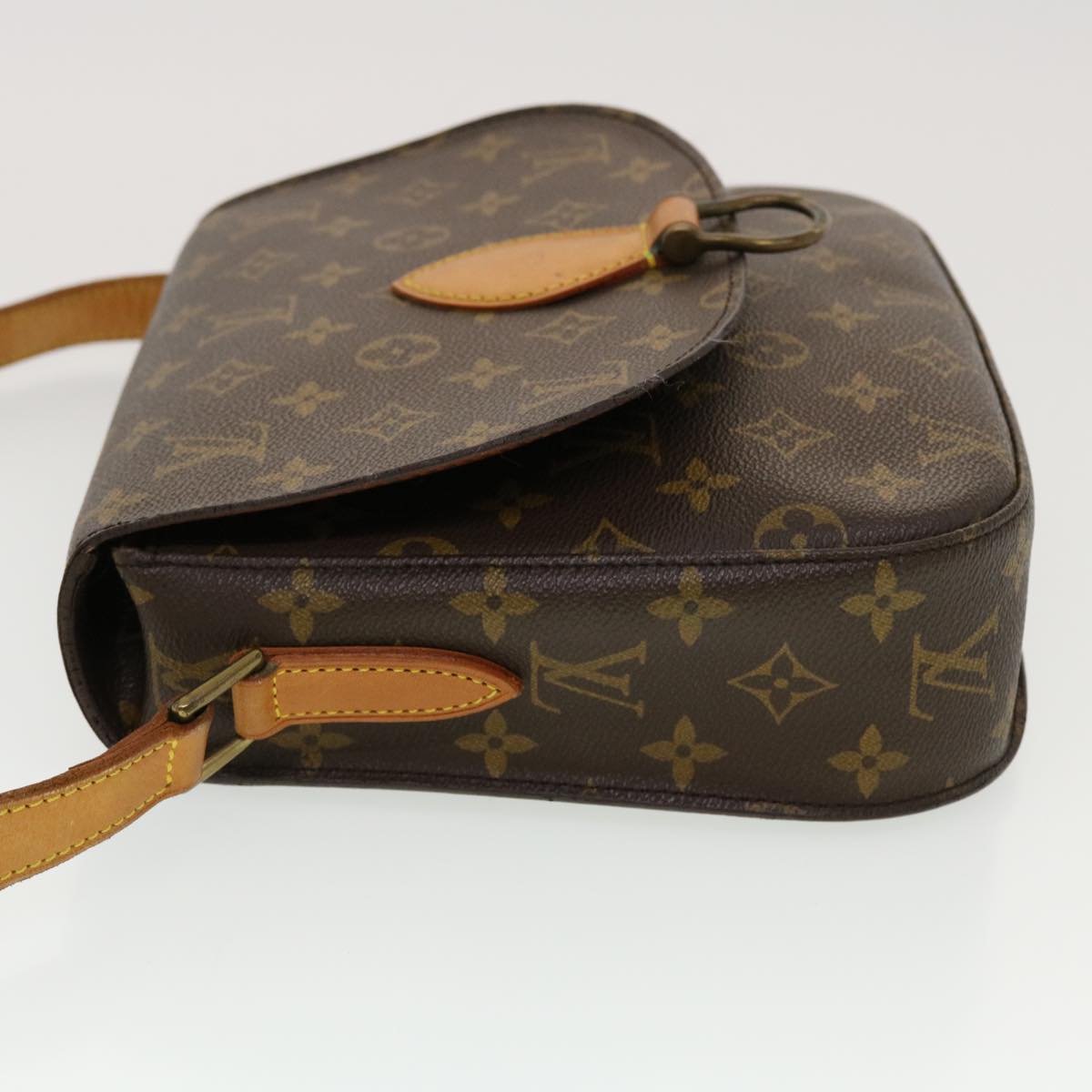 LOUIS VUITTON Monogram Saint Cloud GM Shoulder Bag M51242 LV Auth am4476