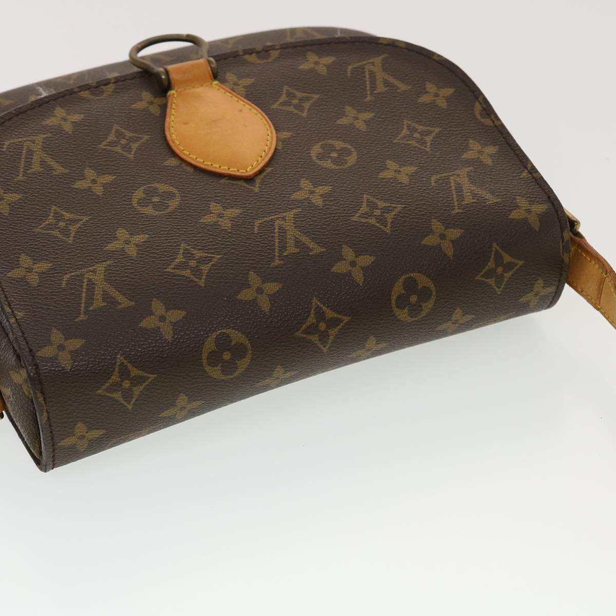 LOUIS VUITTON Monogram Saint Cloud GM Shoulder Bag M51242 LV Auth am4476