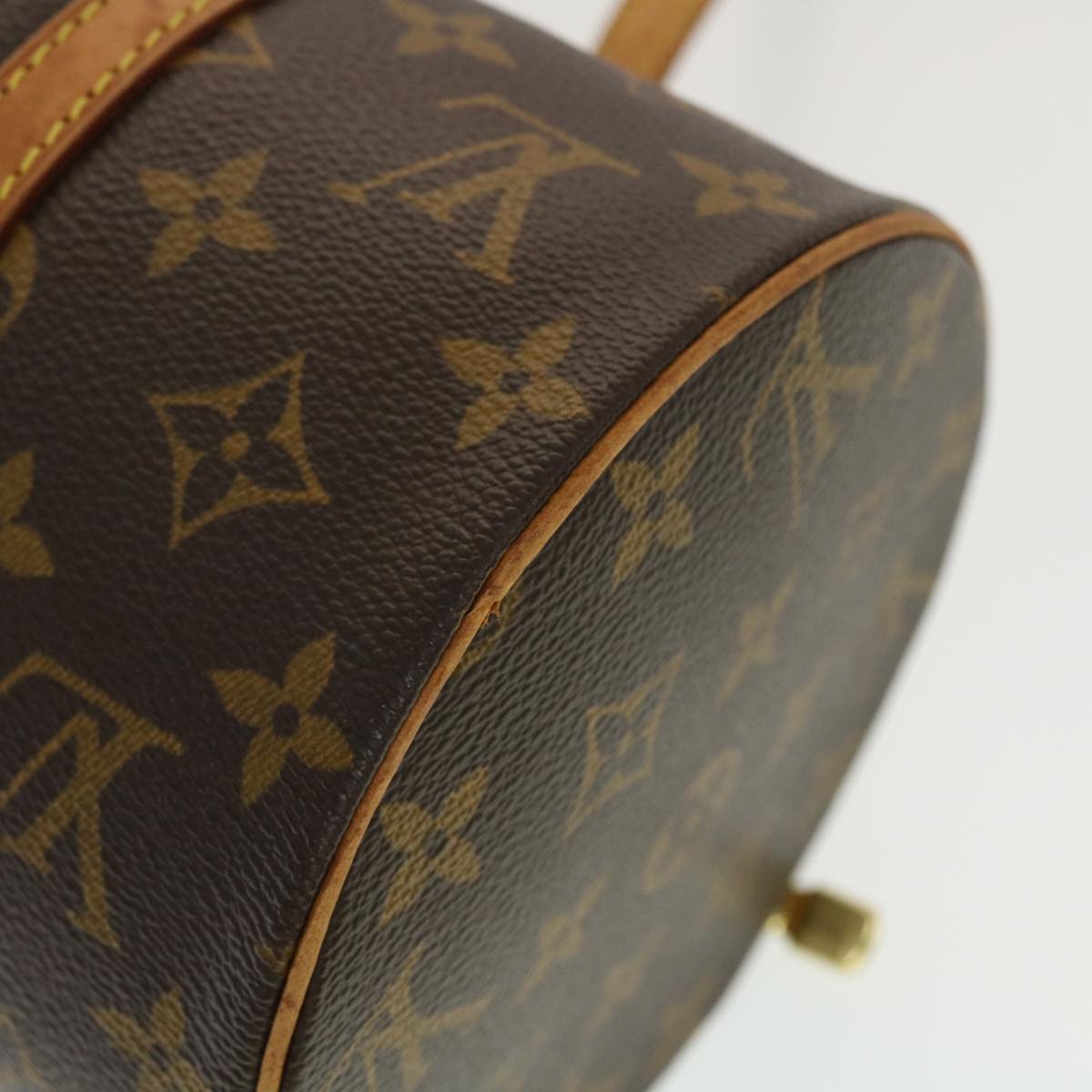 LOUIS VUITTON Monogram Papillon 30 Hand Bag M51385 LV Auth am4500