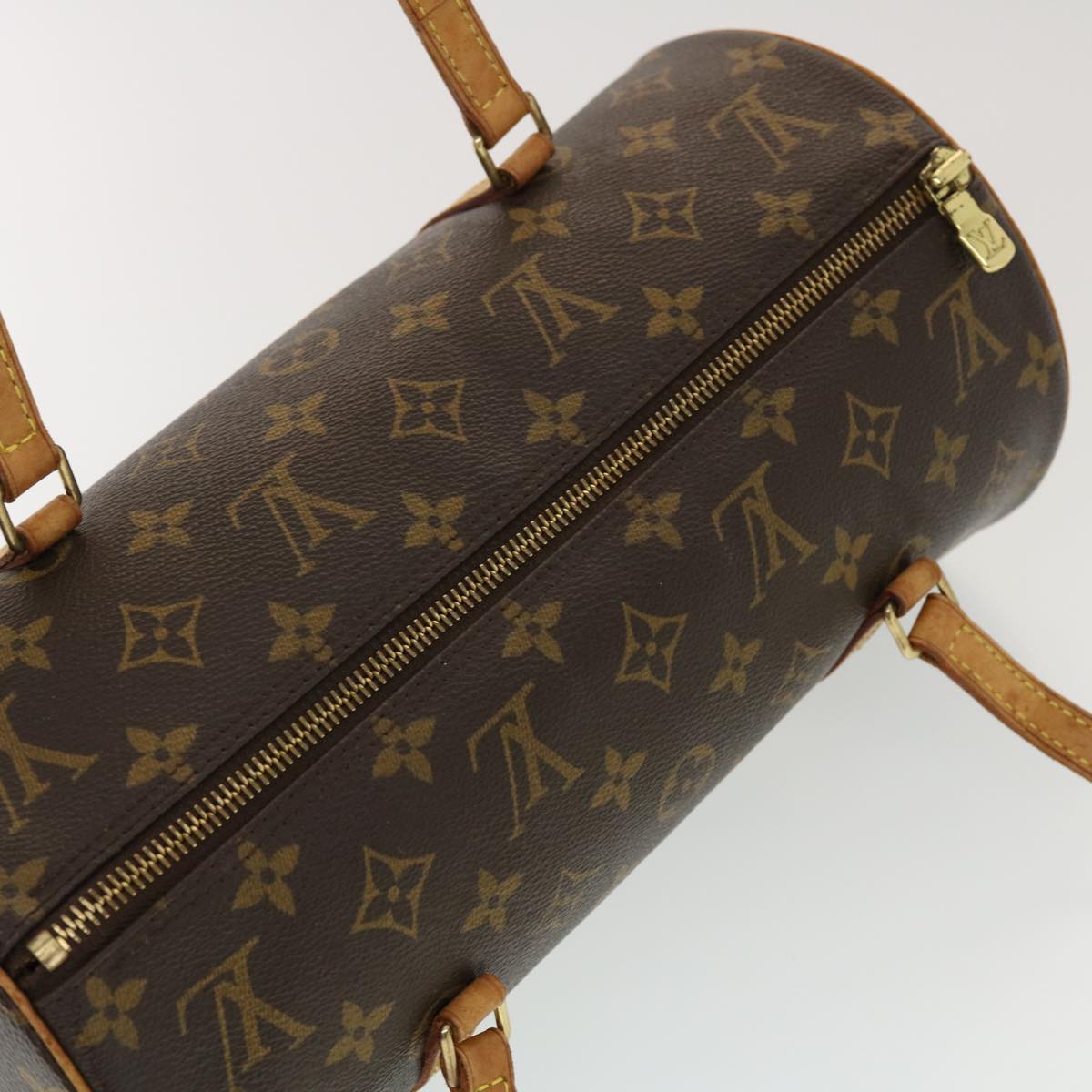 LOUIS VUITTON Monogram Papillon 30 Hand Bag M51385 LV Auth am4500