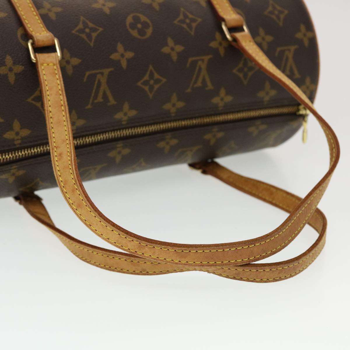 LOUIS VUITTON Monogram Papillon 30 Hand Bag M51385 LV Auth am4500