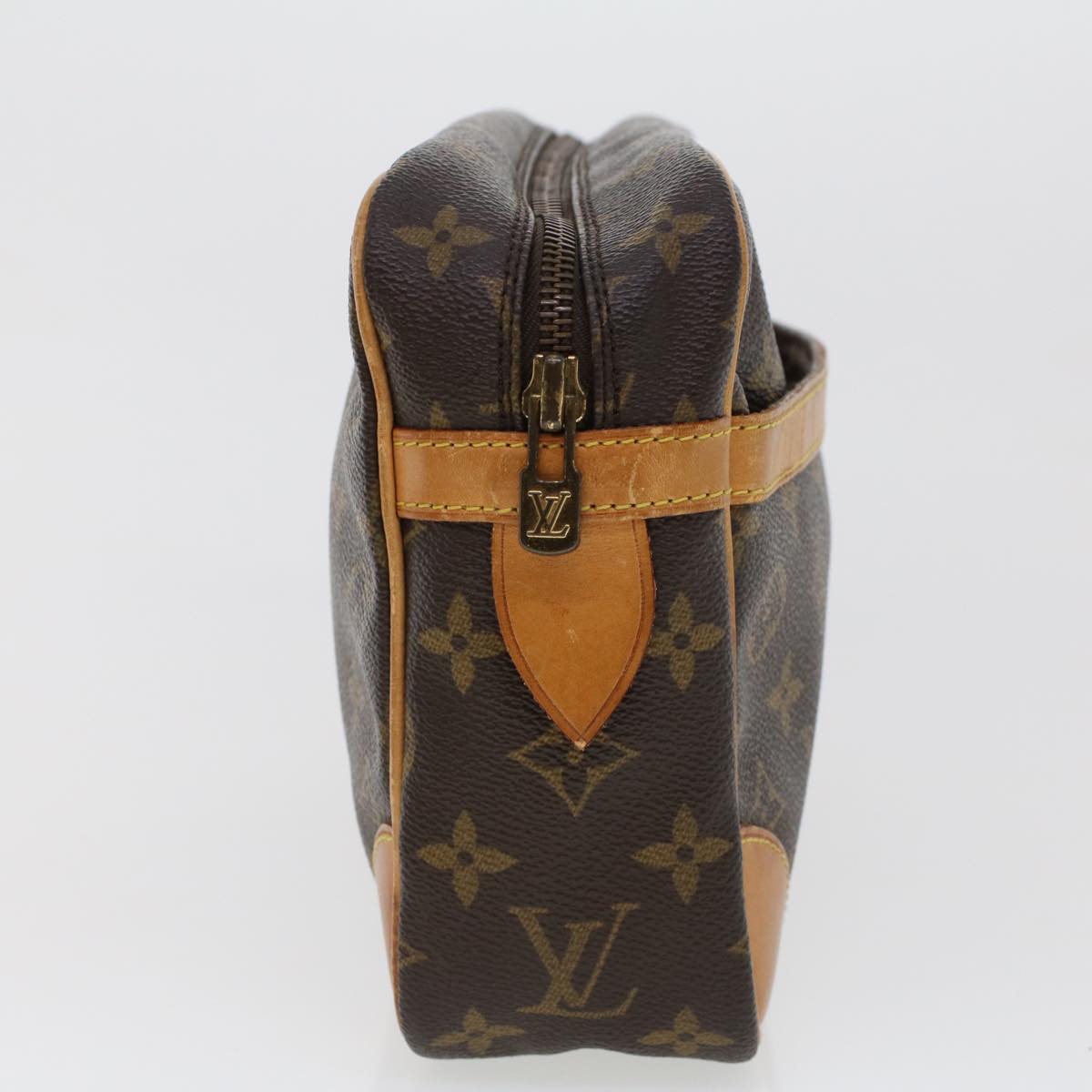 LOUIS VUITTON Monogram Compiegne 28 Clutch Bag M51845 LV Auth am4530