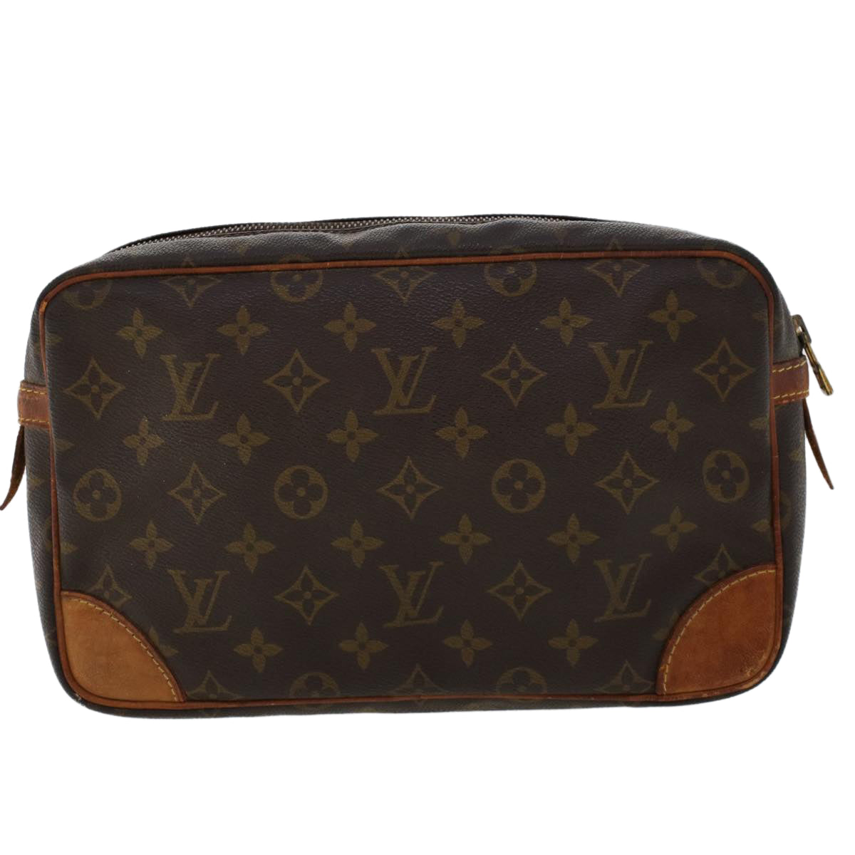 LOUIS VUITTON Monogram Compiegne 28 Clutch Bag M51845 LV Auth am4547 - 0