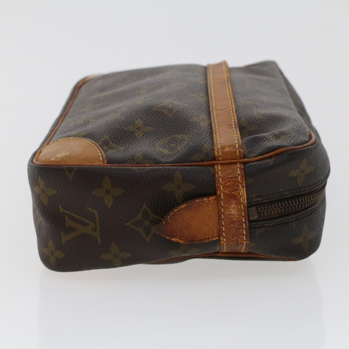 LOUIS VUITTON Monogram Compiegne 28 Clutch Bag M51845 LV Auth am4547