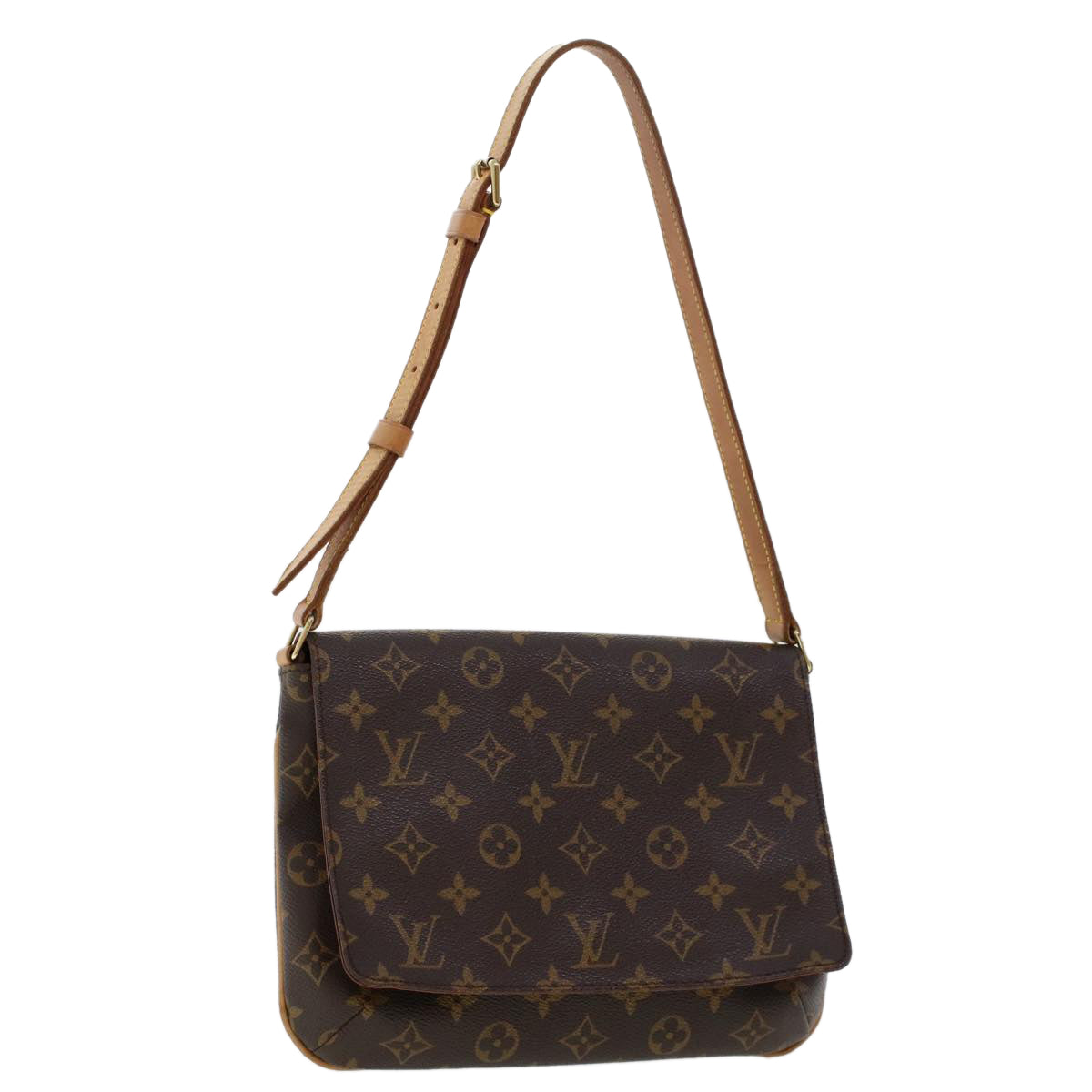 LOUIS VUITTON Monogram Musette Tango Short Strap Shoulder Bag M51257 Auth am4553