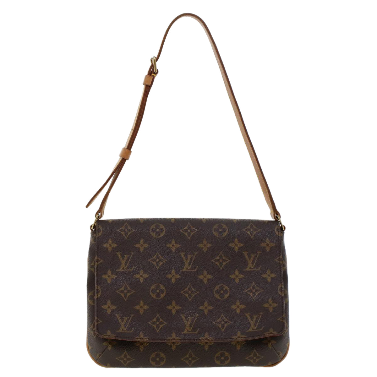 LOUIS VUITTON Monogram Musette Tango Short Strap Shoulder Bag M51257 Auth am4553