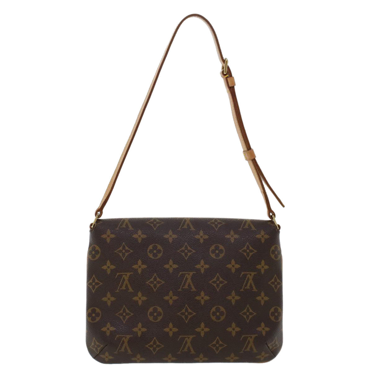 LOUIS VUITTON Monogram Musette Tango Short Strap Shoulder Bag M51257 Auth am4553