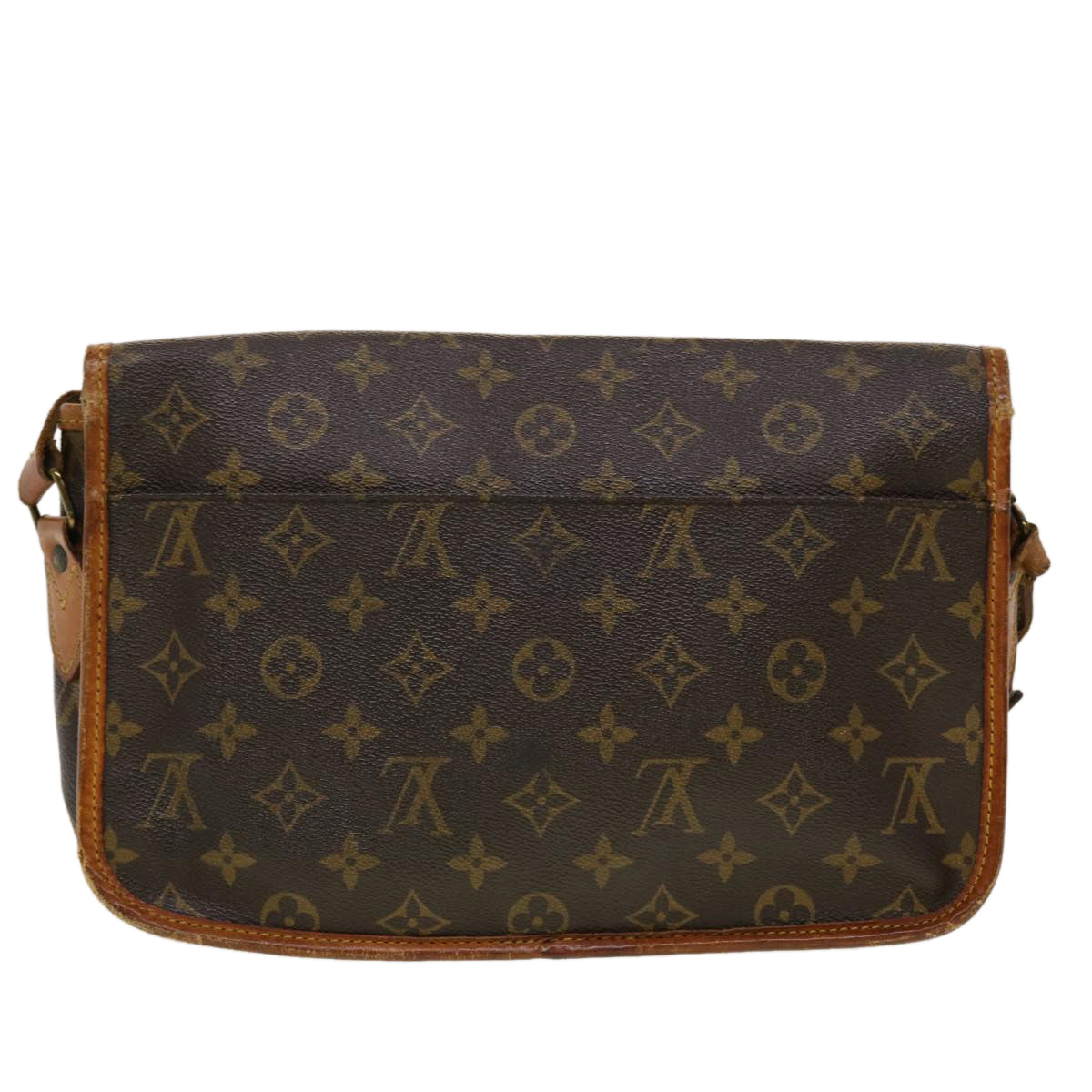 LOUIS VUITTON Monogram Gibeciere MM Shoulder Bag M42247 LV Auth am4560 - 0