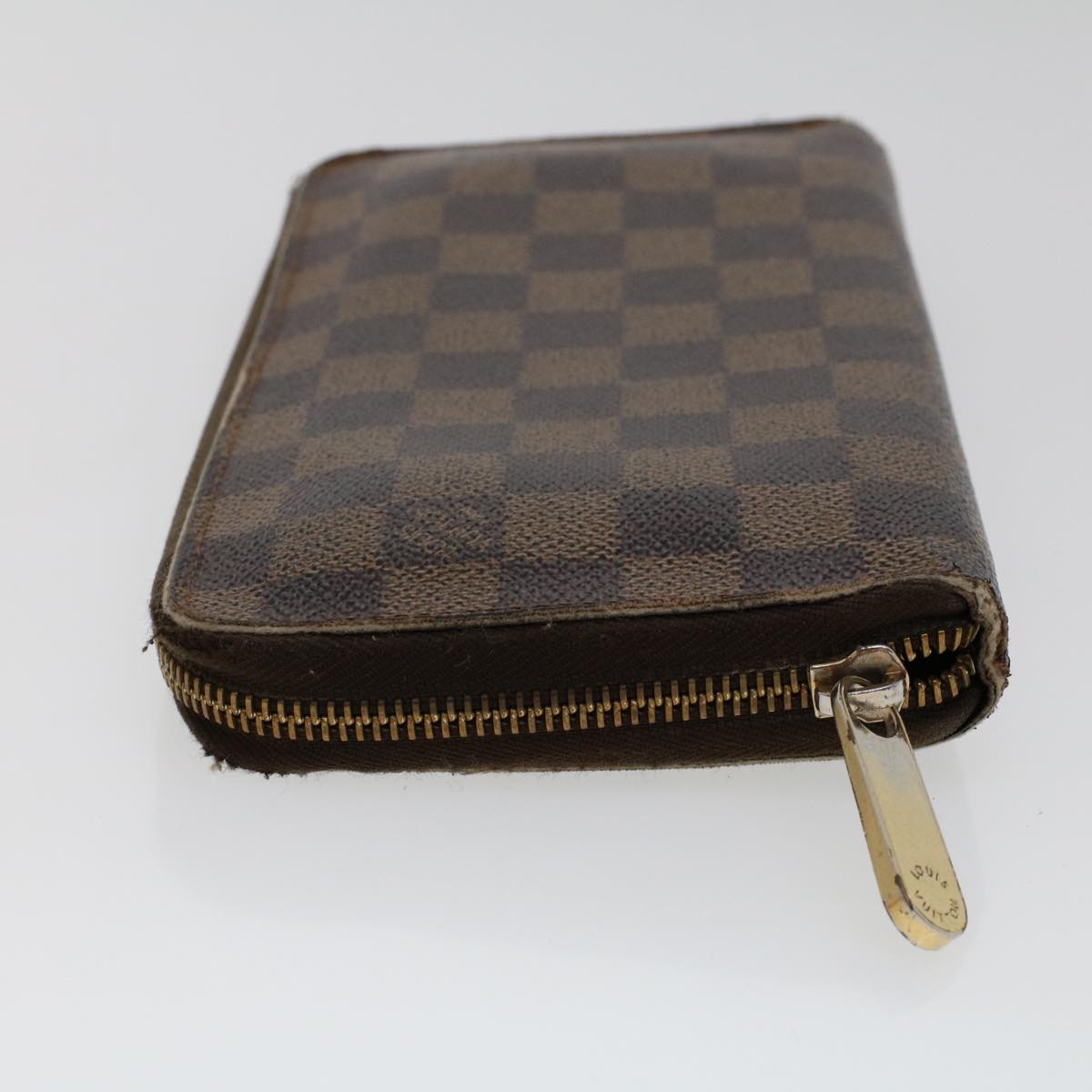 LOUIS VUITTON Damier Ebene Azur Zippy Wallet Long Wallet 2Set LV Auth am4572