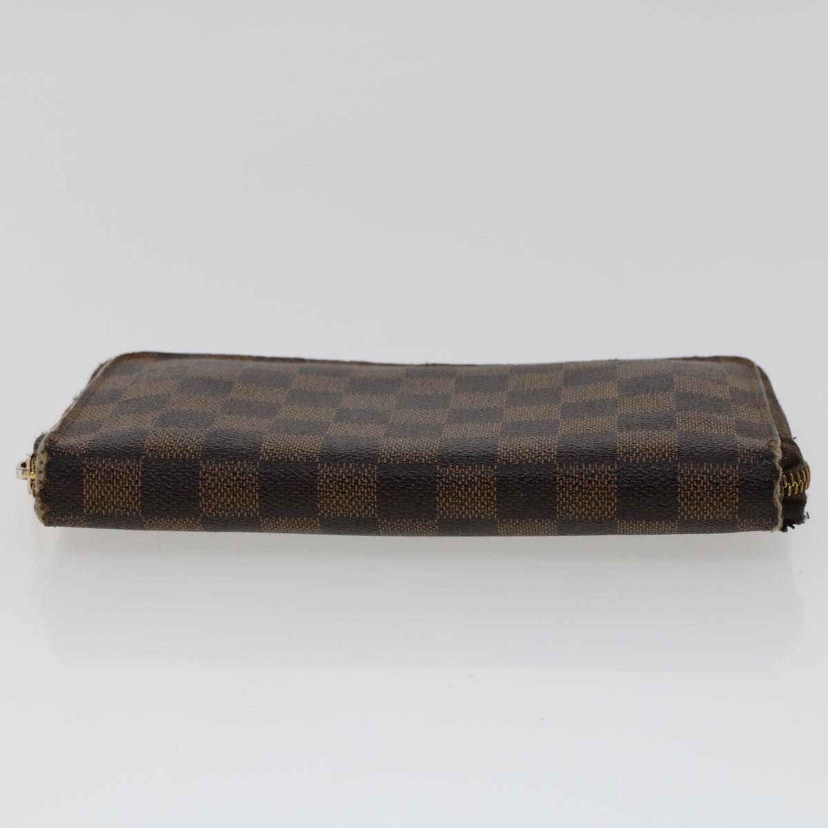 LOUIS VUITTON Damier Ebene Azur Zippy Wallet Long Wallet 2Set LV Auth am4572