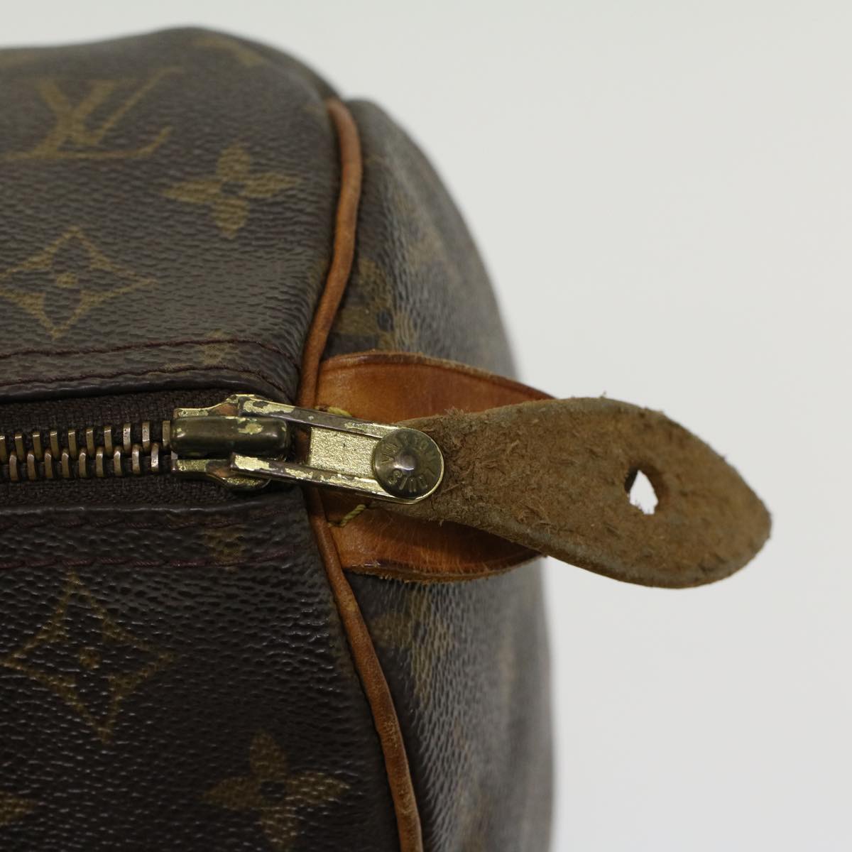 LOUIS VUITTON Monogram Speedy 30 Hand Bag M41526 LV Auth am4594