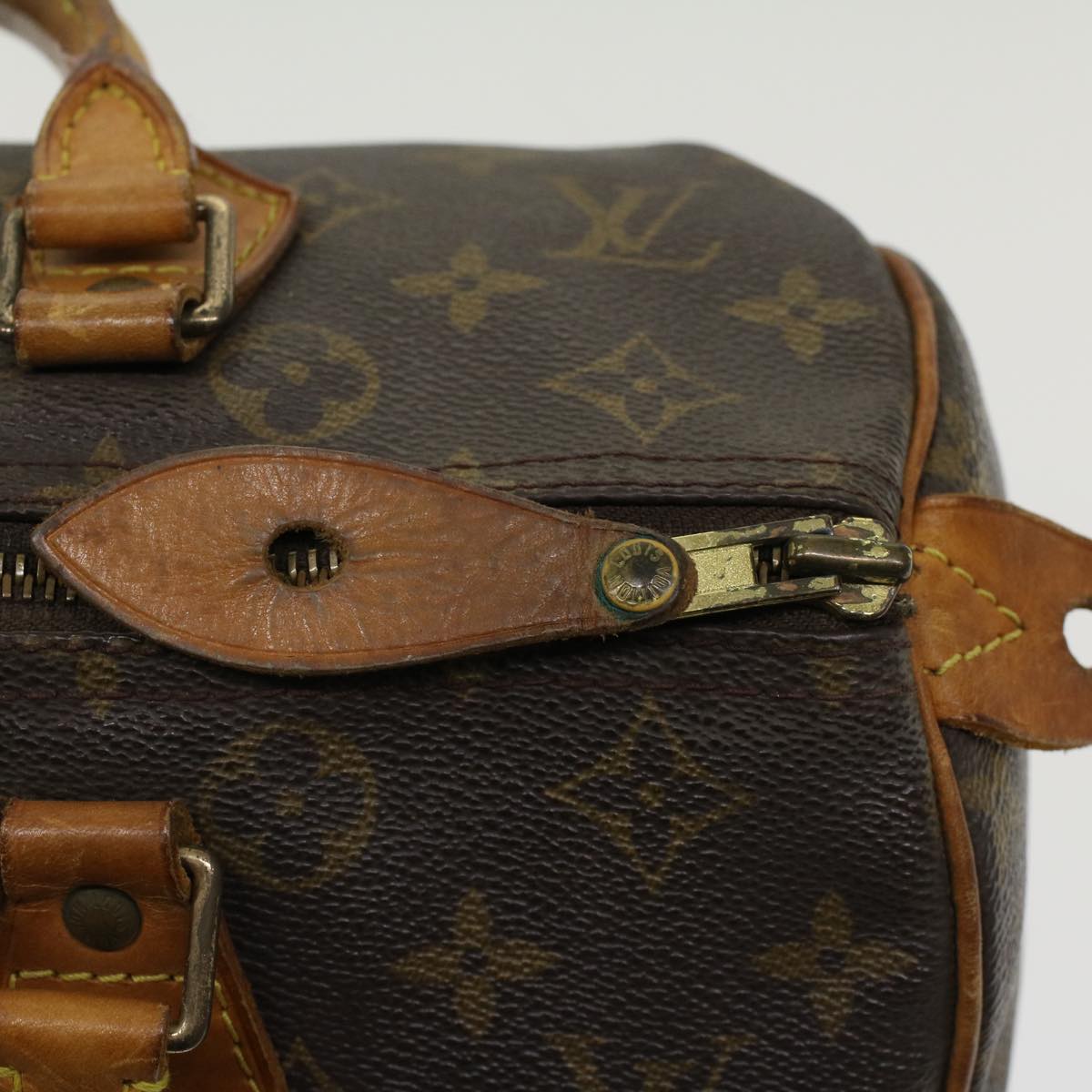 LOUIS VUITTON Monogram Speedy 30 Hand Bag M41526 LV Auth am4594