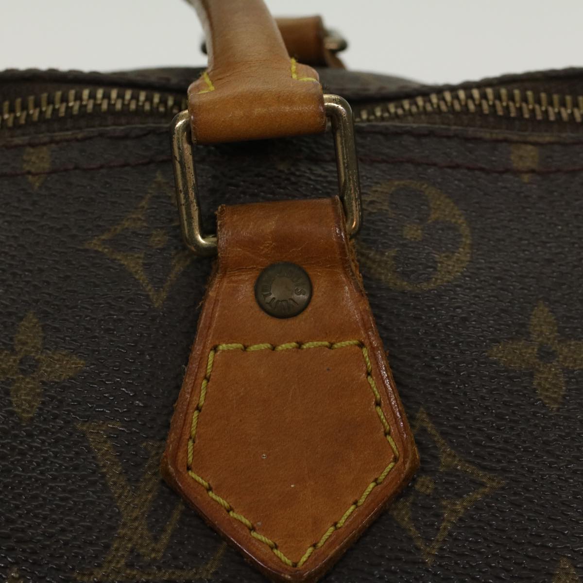 LOUIS VUITTON Monogram Speedy 30 Hand Bag M41526 LV Auth am4594