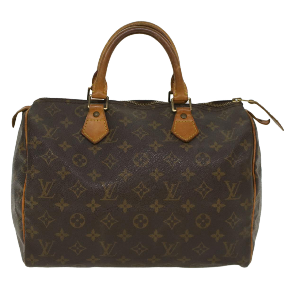 LOUIS VUITTON Monogram Speedy 30 Hand Bag M41526 LV Auth am4594