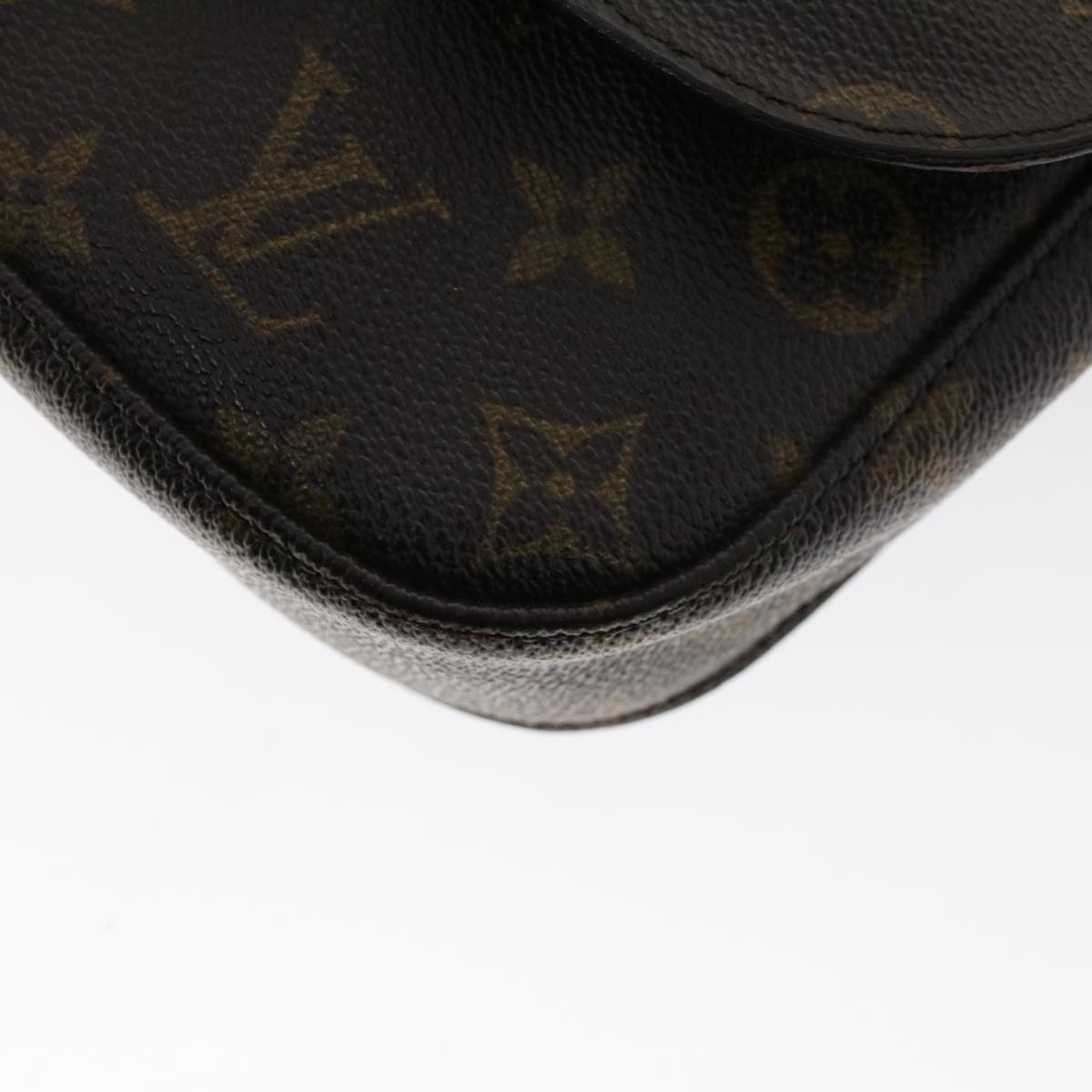 LOUIS VUITTON Monogram Saint Cloud MM Shoulder Bag M51243 LV Auth am4600