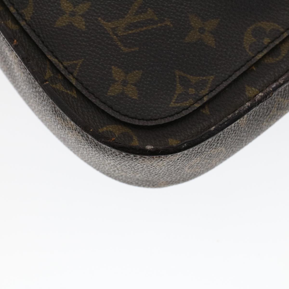 LOUIS VUITTON Monogram Saint Cloud MM Shoulder Bag M51243 LV Auth am4600