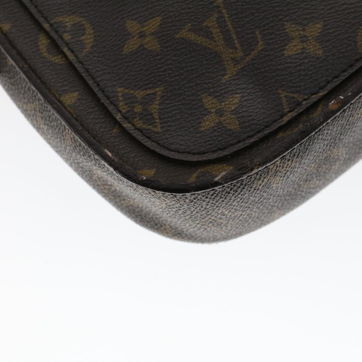 LOUIS VUITTON Monogram Saint Cloud MM Shoulder Bag M51243 LV Auth am4600