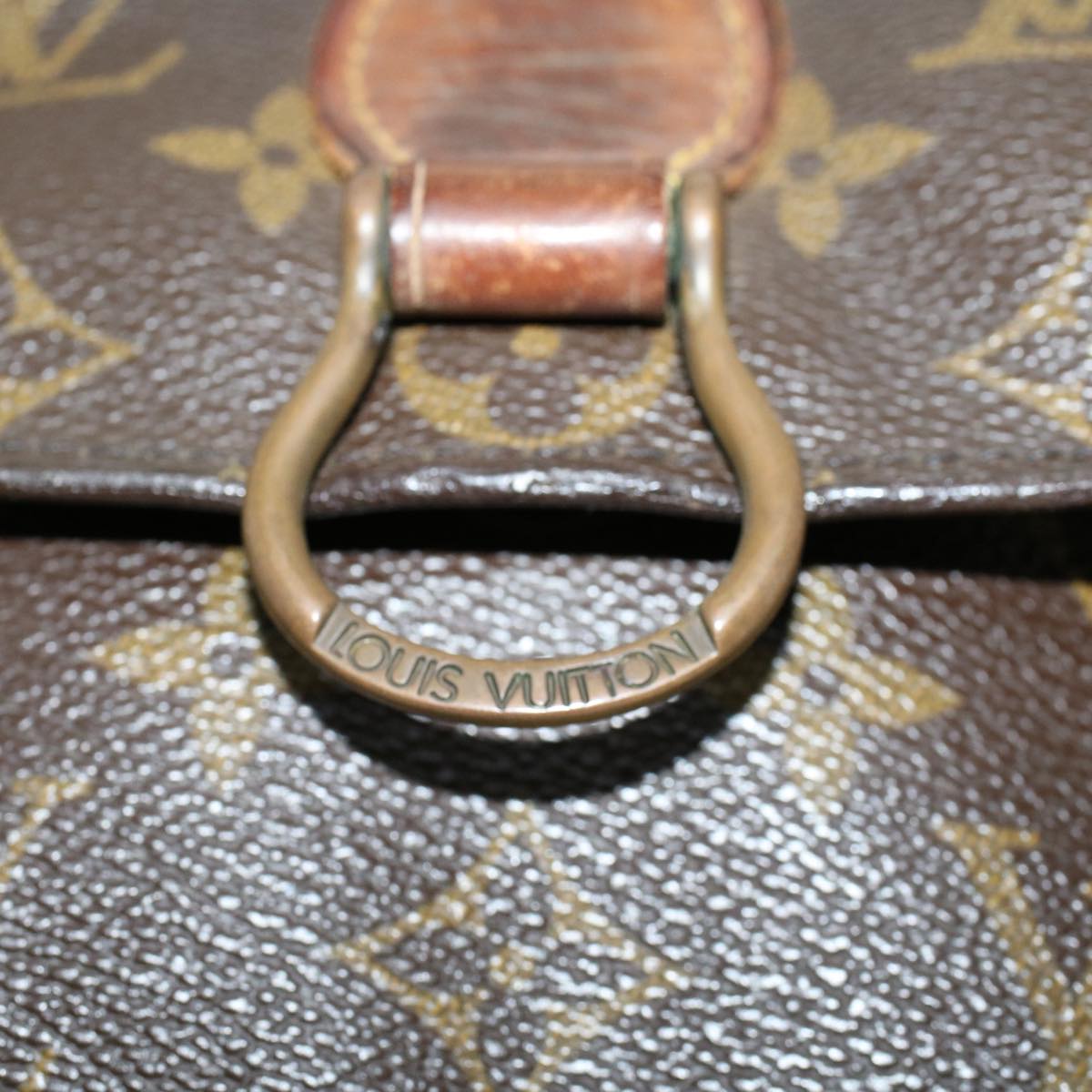 LOUIS VUITTON Monogram Saint Cloud MM Shoulder Bag M51243 LV Auth am4600