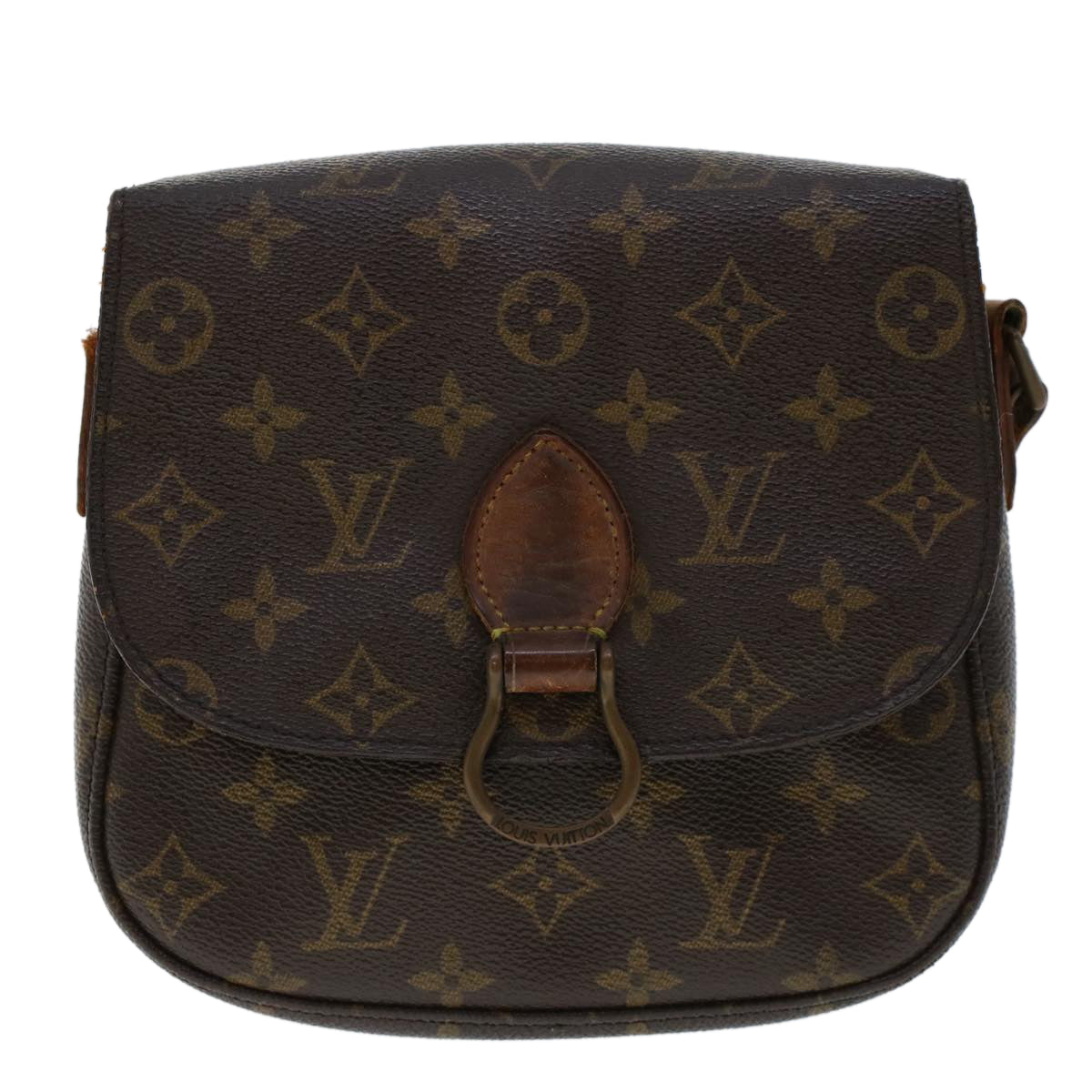 LOUIS VUITTON Monogram Saint Cloud MM Shoulder Bag M51243 LV Auth am4600