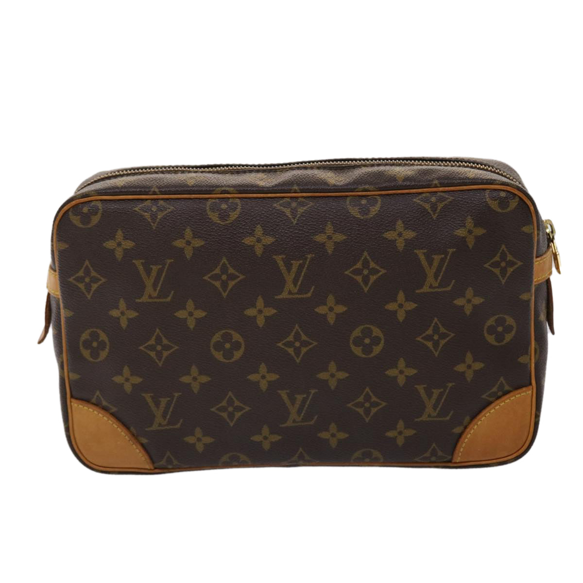 LOUIS VUITTON Monogram Compiegne 28 Clutch Bag M51845 LV Auth am4605 - 0