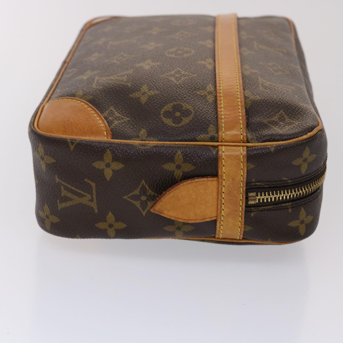 LOUIS VUITTON Monogram Compiegne 28 Clutch Bag M51845 LV Auth am4605