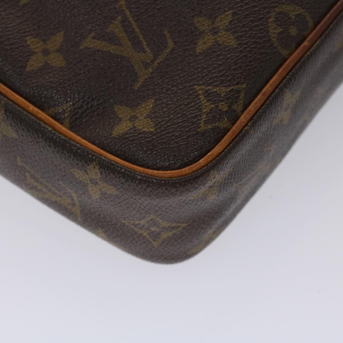 LOUIS VUITTON Monogram Compiegne 23 Clutch Bag M51847 LV Auth am4606