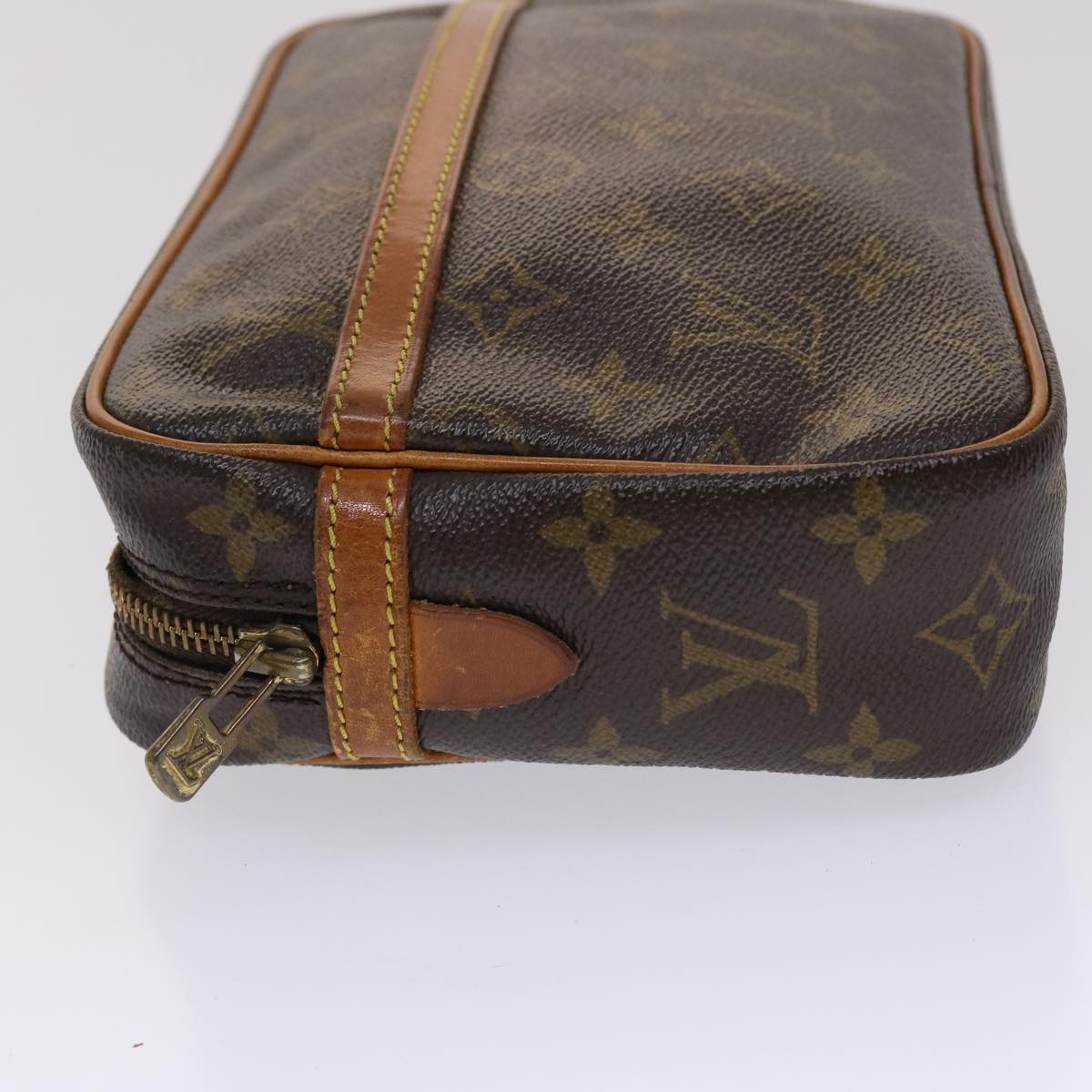 LOUIS VUITTON Monogram Compiegne 23 Clutch Bag M51847 LV Auth am4606