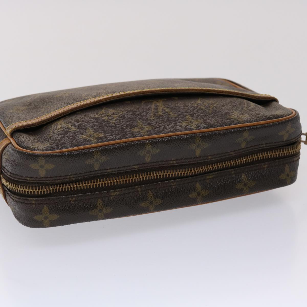 LOUIS VUITTON Monogram Compiegne 23 Clutch Bag M51847 LV Auth am4606