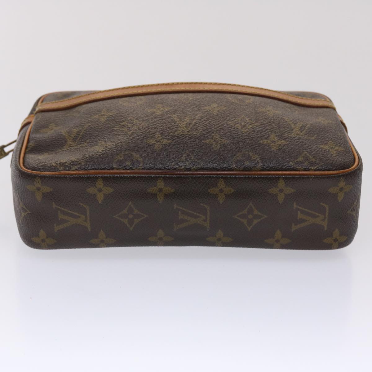 LOUIS VUITTON Monogram Compiegne 23 Clutch Bag M51847 LV Auth am4606