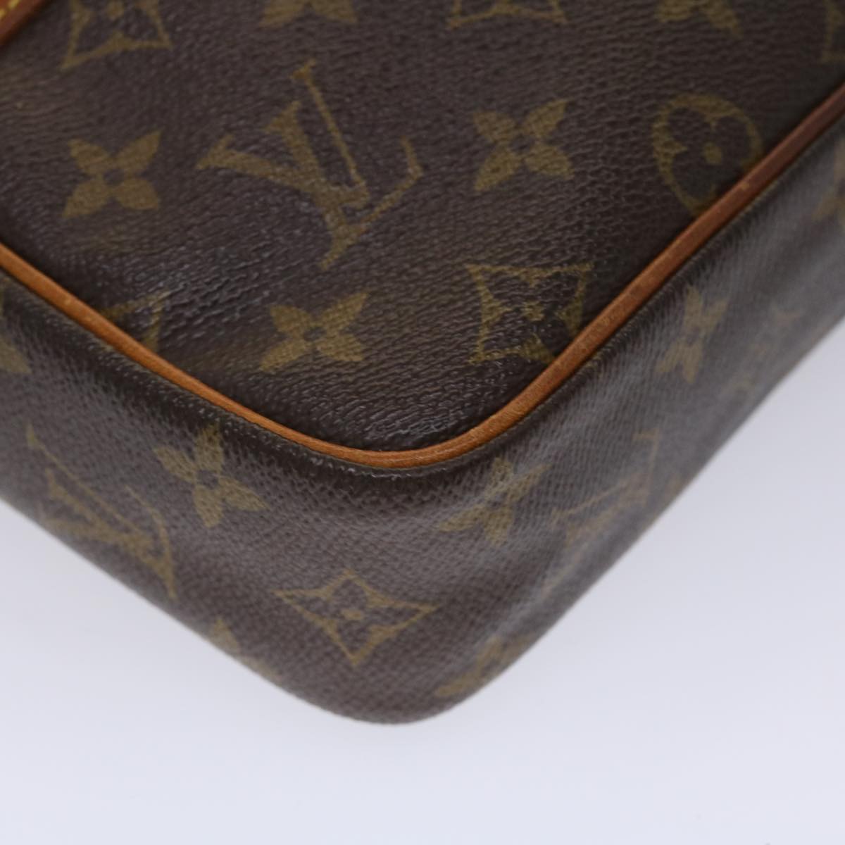 LOUIS VUITTON Monogram Compiegne 23 Clutch Bag M51847 LV Auth am4606