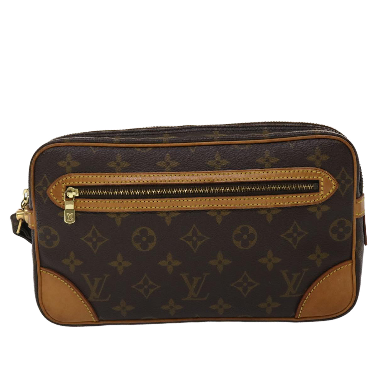 LOUIS VUITTON Monogram Marly Dragonne GM Clutch Bag M51825 LV Auth am4625