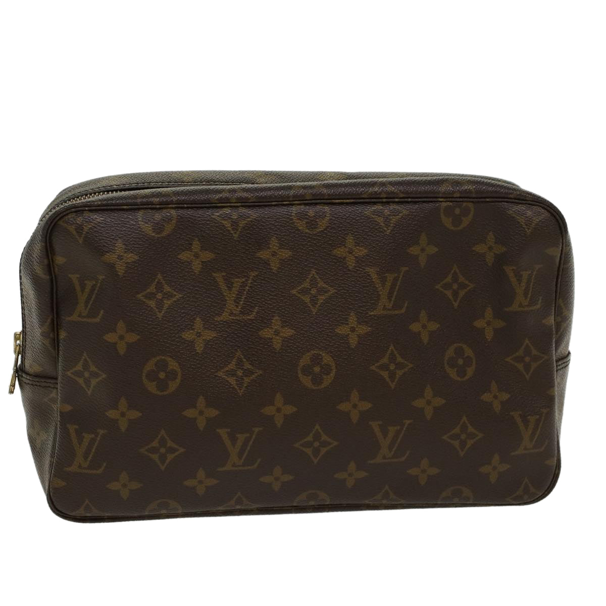 LOUIS VUITTON Monogram Trousse Toilette 28 Clutch Bag M47522 LV Auth am4639