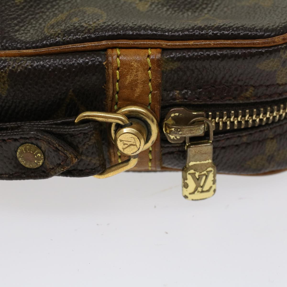 LOUIS VUITTON Monogram Marly Dragonne GM Clutch Bag M51825 LV Auth am4640