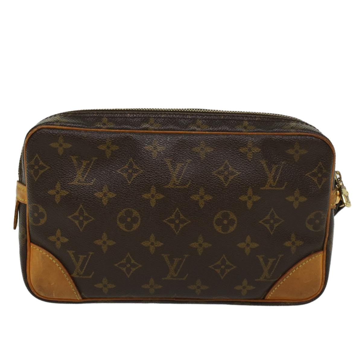 LOUIS VUITTON Monogram Marly Dragonne GM Clutch Bag M51825 LV Auth am4640 - 0