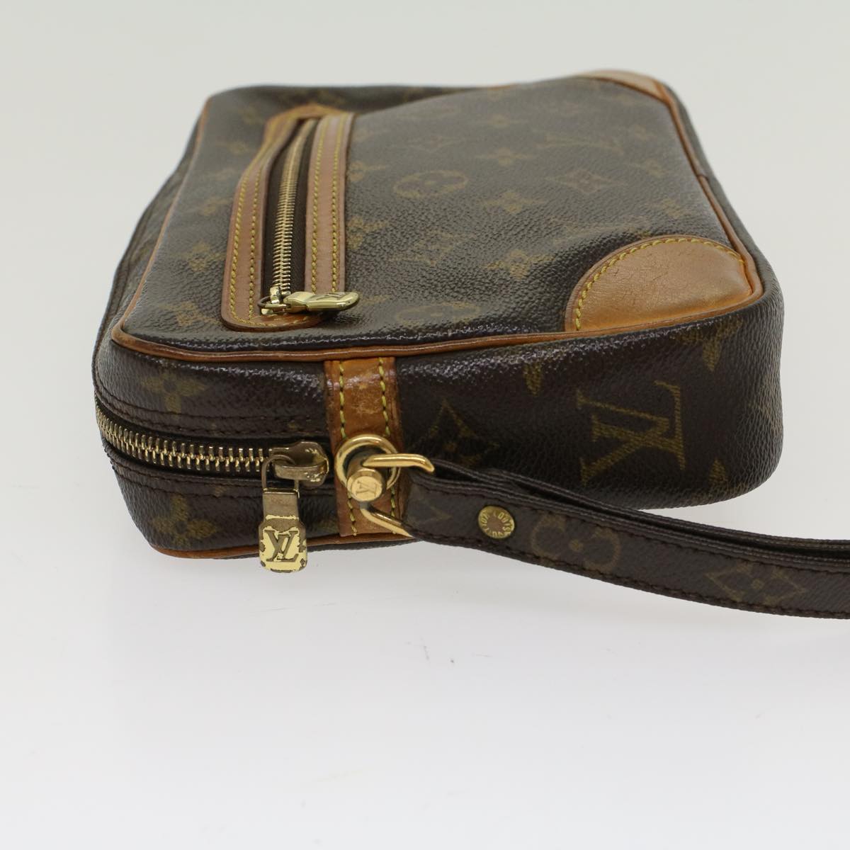 LOUIS VUITTON Monogram Marly Dragonne GM Clutch Bag M51825 LV Auth am4640