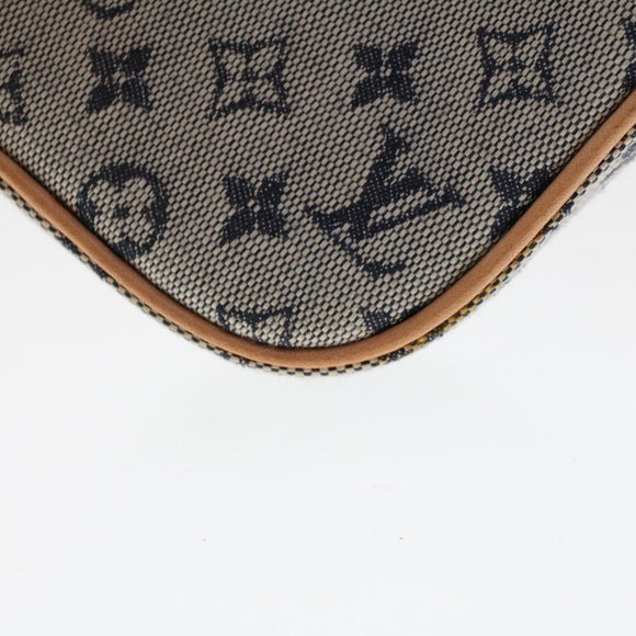 LOUIS VUITTON Monogram Mini Juliet PM Shoulder Bag Blue M92005 LV Auth am4662