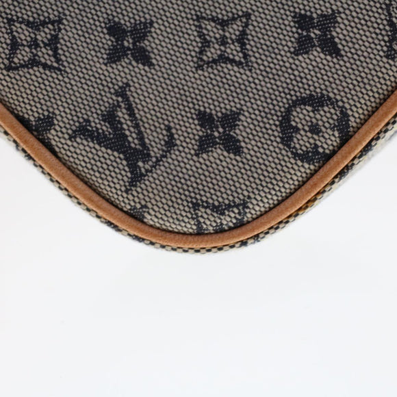 LOUIS VUITTON Monogram Mini Juliet PM Shoulder Bag Blue M92005 LV Auth am4662