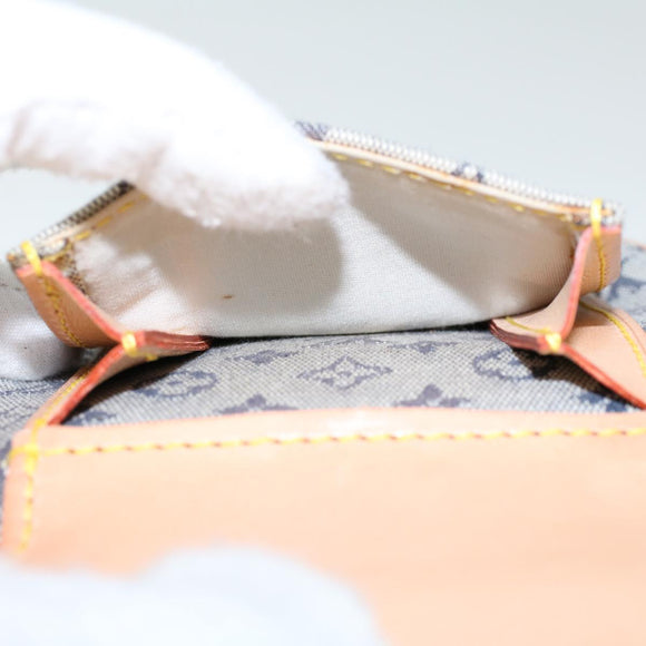 LOUIS VUITTON Monogram Mini Juliet PM Shoulder Bag Blue M92005 LV Auth am4662