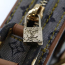 LOUIS VUITTON Monogram Mini Juliet PM Shoulder Bag Blue M92005 LV Auth am4662-9