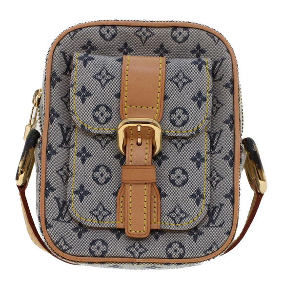 LOUIS VUITTON Monogram Mini Juliet PM Shoulder Bag Blue M92005 LV Auth am4662