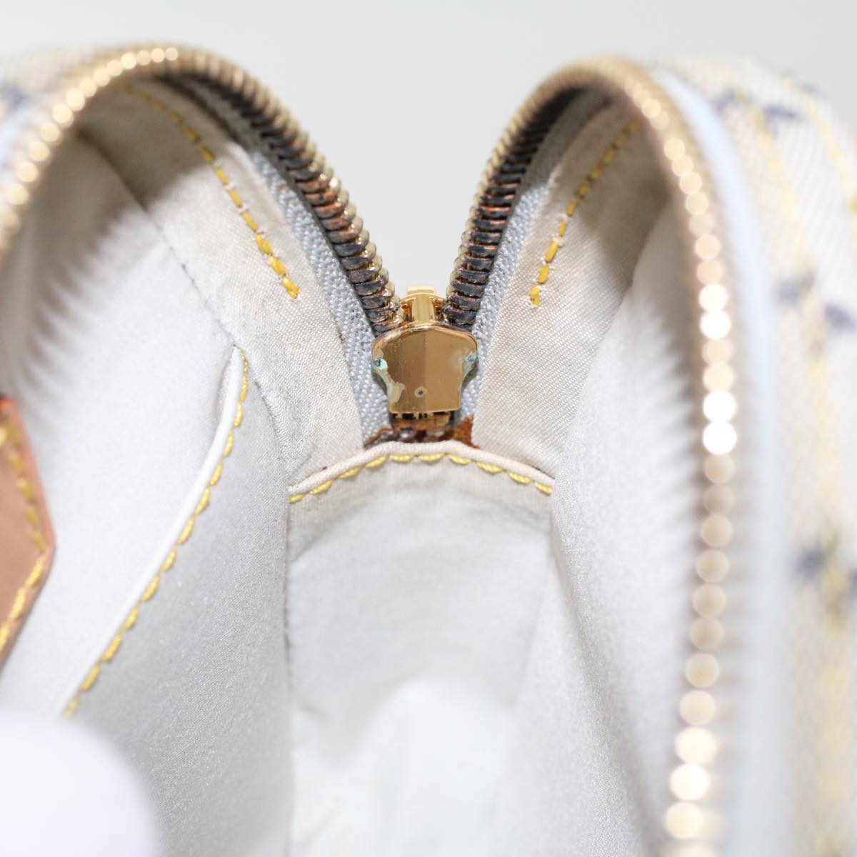 LOUIS VUITTON Monogram Mini Juliet PM Shoulder Bag Blue M92005 LV