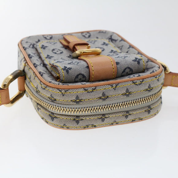 LOUIS VUITTON Monogram Mini Juliet PM Shoulder Bag Blue M92005 LV Auth am4662