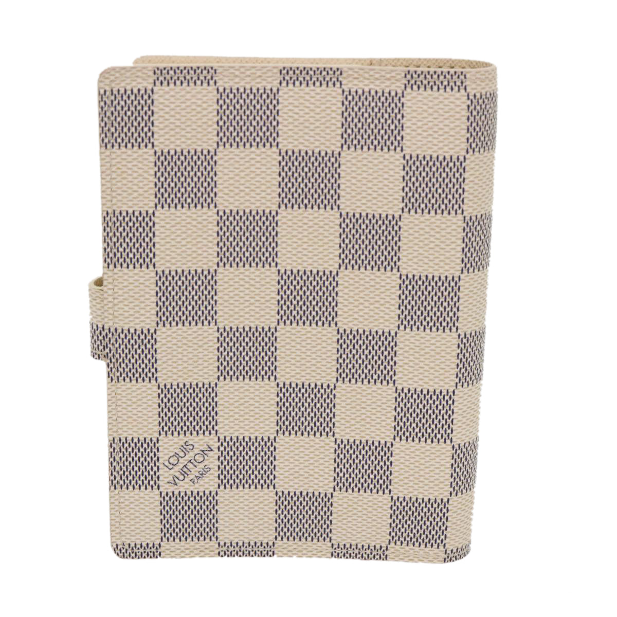 LOUIS VUITTON Damier Azur Agenda PM Day Planner Cover R20706 LV Auth am4681 - 0